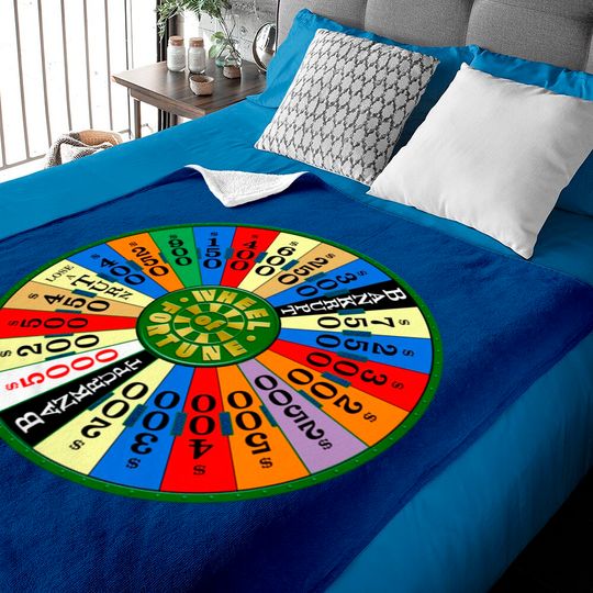 Wheel of Fortune logo Baby Blanket Baby Blankets