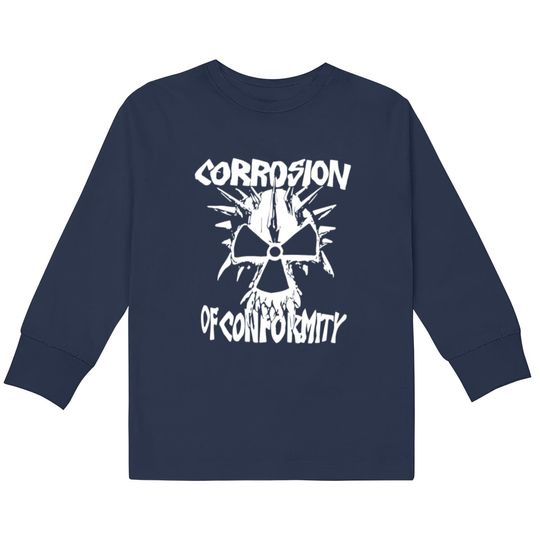 Corrosion Of Conformity Old School Logo  Kids Long Sleeve T-Shirts