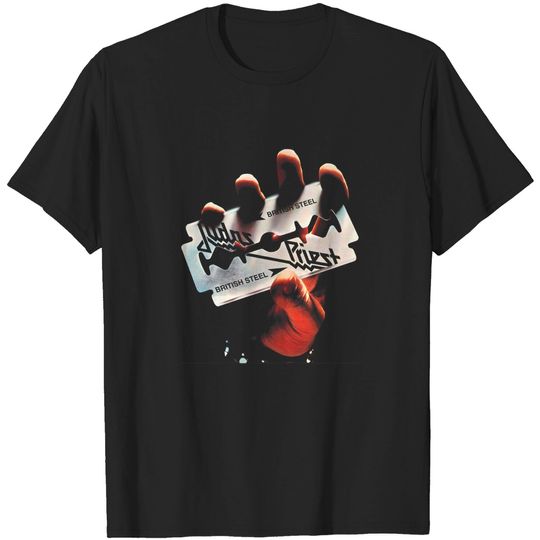 Judas Priest British Steel Rob Halford Tee T-Shirt