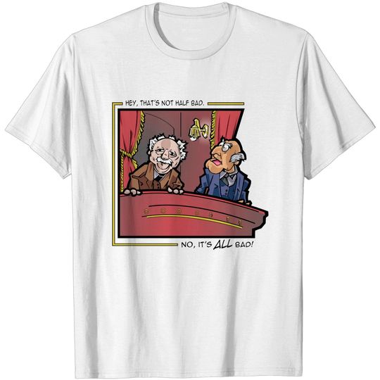 Statler and Waldorf: The Hecklers - Muppets - T-Shirt