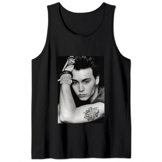Johnny Depp young Classic Tank Tops