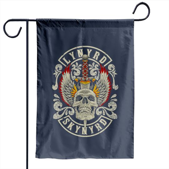 Lynyrd Skynyrd Legend Rocks  Essential Garden Flags