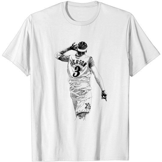 Allen Iverson "the answer" - Allen Iverson - T-Shirt
