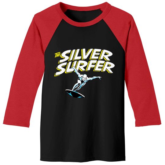 The silver surfer Retro - Silver Surfer - Baseball Tees