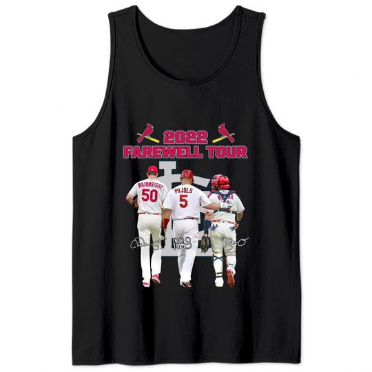 St Louis Cardinal's Baseball Tank Tops, The Final Ride Tank Tops