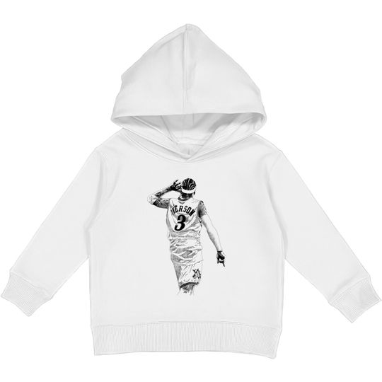 Allen Iverson "the answer" - Allen Iverson - Kids Pullover Hoodies