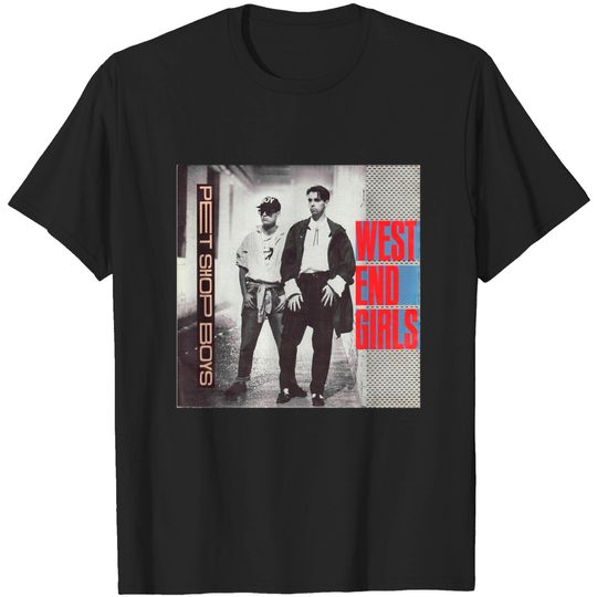 Discover Pet Shop Boys West End Girls Tee T-Shirt
