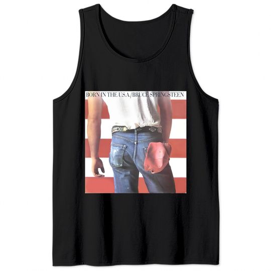 Bruce Springsteen Born In The USA Rock Tee Tank Tops