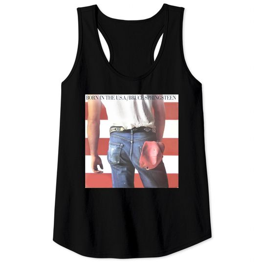 Bruce Springsteen Born In The USA Rock Tee Tank Tops