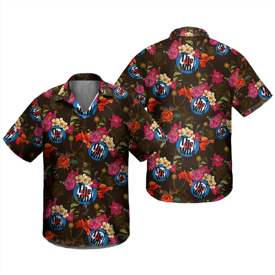 The Who Band Button Up Shirts, The Who Hawaiian Shirts