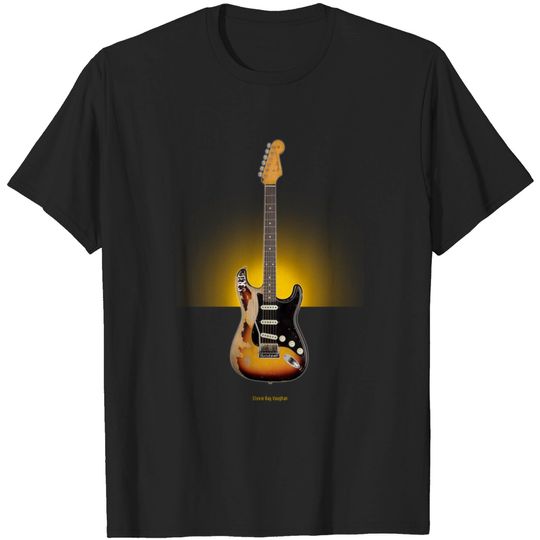 Legendary Guitars - Stevie Ray Vaughan - Stevie Ray Vaughan - T-Shirt
