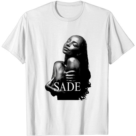 SADE Tee 80s / 90s Vintage Style Homage T-Shirt, Sade Adu Merch Tour White T-Shirt Unisex Size S-5XL, Sade in Denim Shirt, Music Shirt