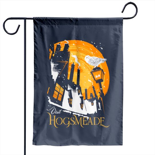 Visit Hogsmeade (Gold) - Harry Potter - Garden Flags