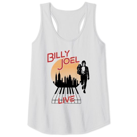 Billy Joel - Live in the City Tank Tops