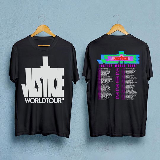 Justice Tour 2022 Justin Bieber Justice Tour Shirt