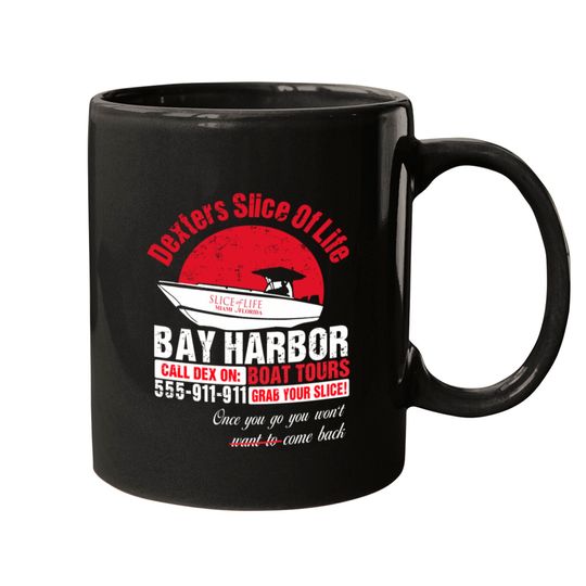 Cool Dexter Bay Harbor Boat Tours Mugs