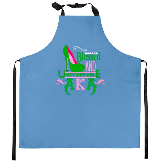 AKA Gift For AKA Sorority Alpha Kappa Kitchen Aprons