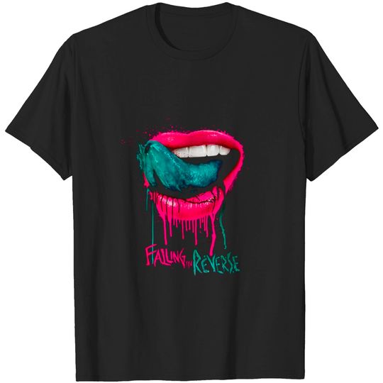 Kings Road Merch Falling in Reverse Lips T Shirt T-shirt