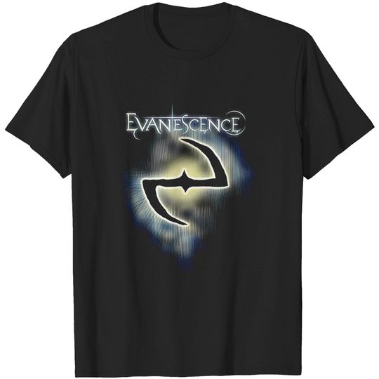 Evanescence Men's Classic Logo Slim Fit T-Shirt Black