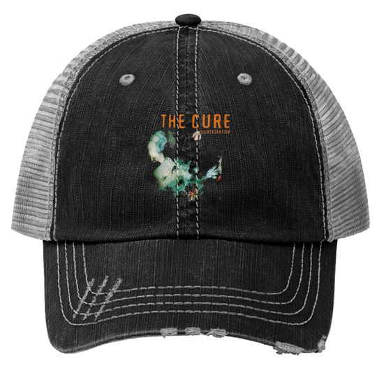 The Cure Disintegration Robert Smith Trucker Hat Trucker Hats