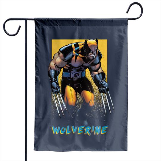 Marvel X-Men Wolverine Classic Garden Flags