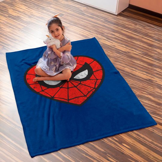 Amazing Spider Man Spider-Man Heart Funny Unisex Baby Blanket Adult Baby Blankets