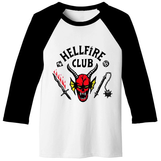 Hellfire Club - Stranger Things - Baseball Tees