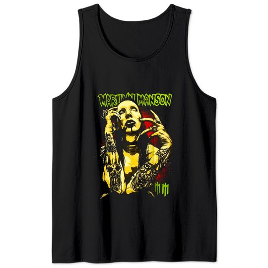 Marilyn Manson Tank Tops