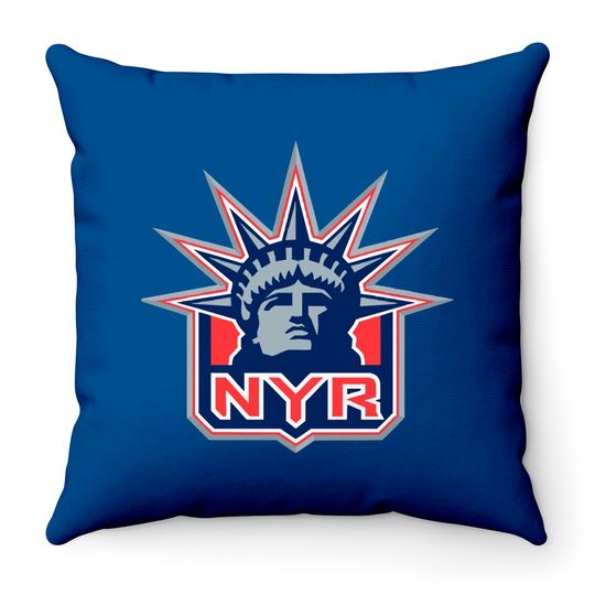 New York Rangers Throw Pillows