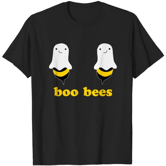 Boo Bees Shirt Couples Halloween Costume T-shirt