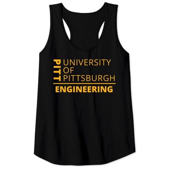 Pitt | University of Pittsburgh | Engineering (Gold) - Pitt - Tank Tops