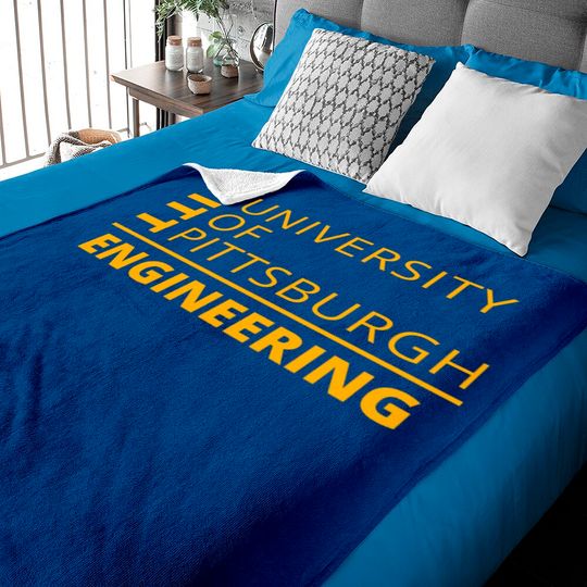 Pitt | University of Pittsburgh | Engineering (Gold) - Pitt - Baby Blankets