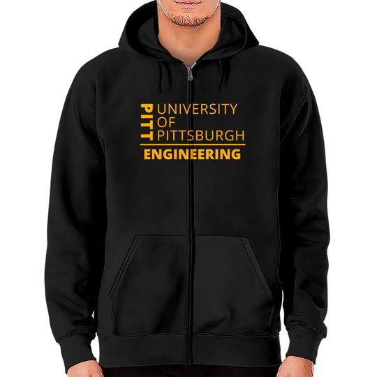 Pitt | University of Pittsburgh | Engineering (Gold) - Pitt - Zip Hoodies