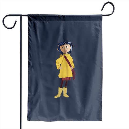 Coraline Neil Gaiman - Coraline - Garden Flags