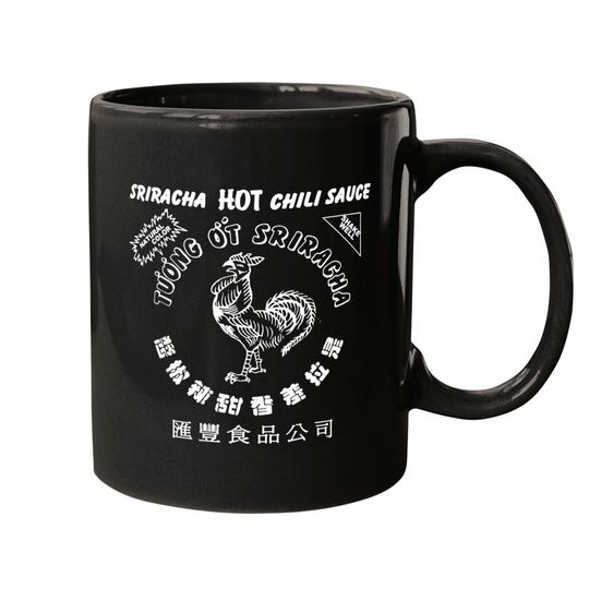 Sriracha  Hot Chili-Sauce Men's Graphic Mugs Mugs