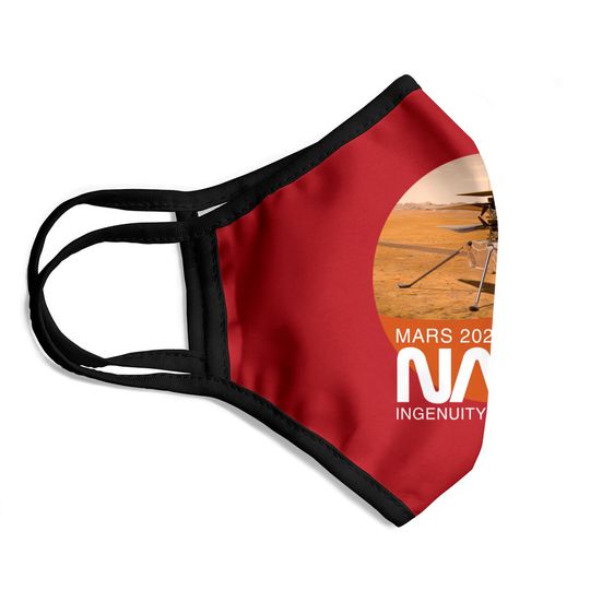 NASA Ingenuity Mars Helicopter - Ingenuity - Face Masks