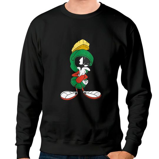 Looney Tunes Marvin The Martian Thinking Sweatshirts