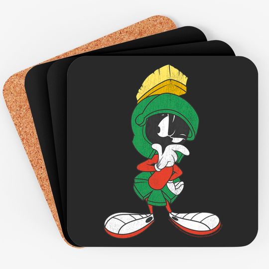 Looney Tunes Marvin The Martian Thinking Coasters