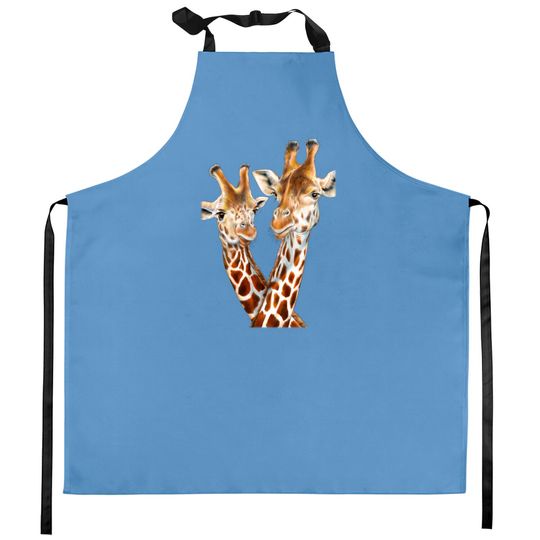 Giraffes - Giraffe - Kitchen Aprons