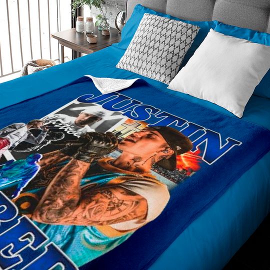 JUSTIN BIEBER Vintage 90s Baby Blankets