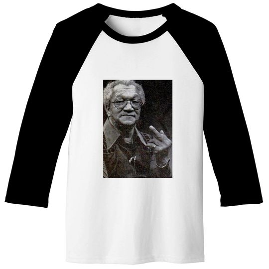 Redd Foxx Middle Finger Vintage - Sanford And Son - Baseball Tees