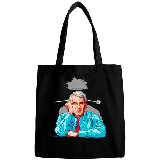 Steve Martin - An illustration by Paul Cemmick - Steve Martin - Bags