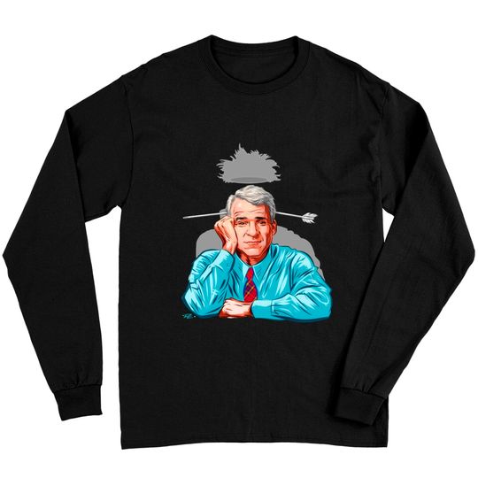 Steve Martin - An illustration by Paul Cemmick - Steve Martin - Long Sleeves