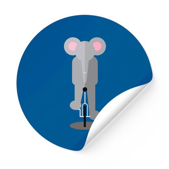 elephant coldplay Stickers