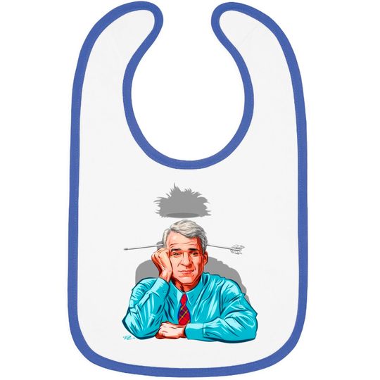 Steve Martin - An illustration by Paul Cemmick - Steve Martin - Bibs