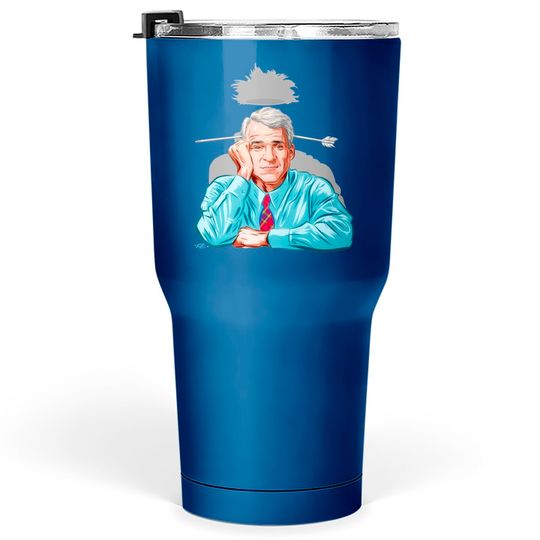 Steve Martin - An illustration by Paul Cemmick - Steve Martin - Tumblers 30 oz