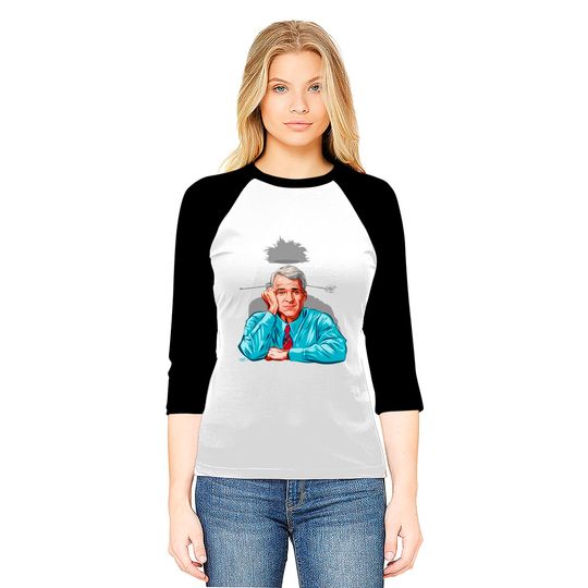 Steve Martin - An illustration by Paul Cemmick - Steve Martin - Baseball Tees