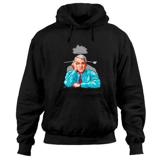Steve Martin - An illustration by Paul Cemmick - Steve Martin - Hoodies