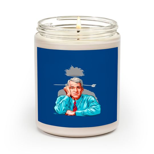 Steve Martin - An illustration by Paul Cemmick - Steve Martin - Scented Candles
