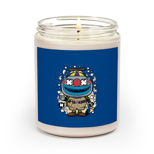 Clown Nightmare Before Christmas - Disney Halloween - Scented Candles